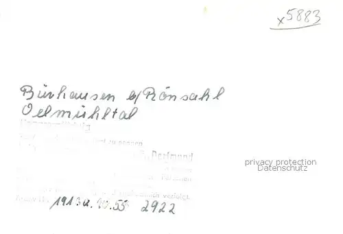 Buerhausen Oelmuehltal Buerhausen