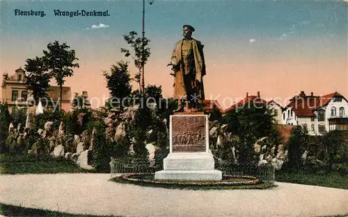 Flensburg Wrangel Denkmal Flensburg