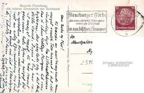 Flensburg Fliegeraufnahme Flensburg