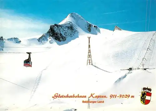 AK / Ansichtskarte Seilbahn Gletscherbahnen Kaprun Kitzsteinhorn Maurerkogellift  Seilbahn