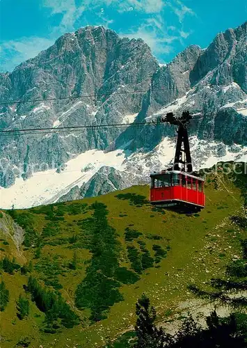 AK / Ansichtskarte Seilbahn Dachstein Suedwandbahn Ramsau Tuerlwandhuette  Seilbahn