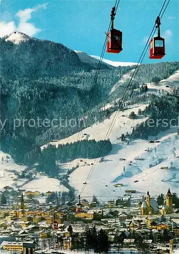AK / Ansichtskarte Seilbahn Kitzbuehel Hahnenkamm  Seilbahn