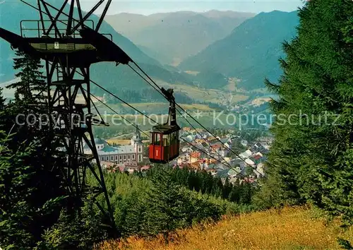 AK / Ansichtskarte Seilbahn Mariazell Buergeralpengondelbahn Seilbahn