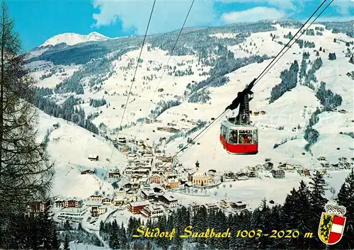 AK / Ansichtskarte Seilbahn Schattberg Saalbach  Seilbahn
