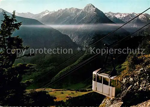 AK / Ansichtskarte Seilbahn Penkenbahn Mayrhofen Tristner Zillertal Seilbahn