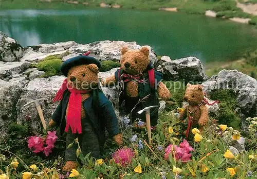 AK / Ansichtskarte Teddy_Teddybaer_Teddy bear Mountain Bears Teddy_Teddybaer_Teddy bear