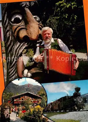 AK / Ansichtskarte Handharmonika Der Wurzenmax Studio Alte Muehle Ramsau  Handharmonika