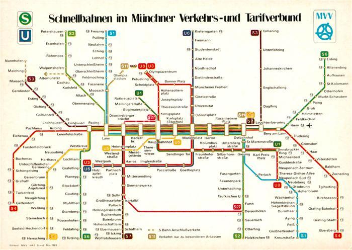 AK / Ansichtskarte U Bahn_Subway_Underground_Metro Strassenbahn ...