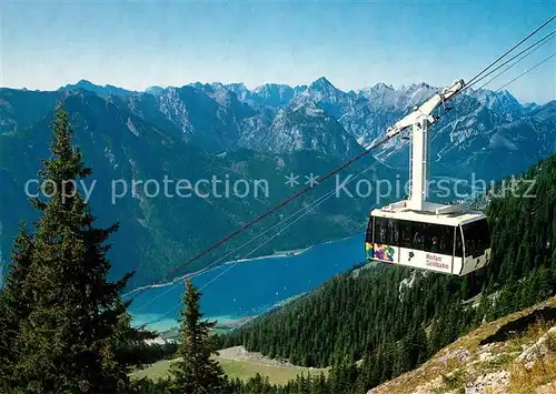 AK / Ansichtskarte Seilbahn Rofan Achensee Karwendelgebirge Seilbahn