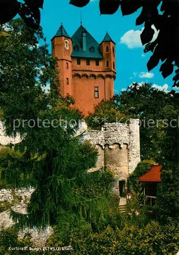 AK / Ansichtskarte Eltville_Rhein Kurfuerstliche Burg Eltville_Rhein