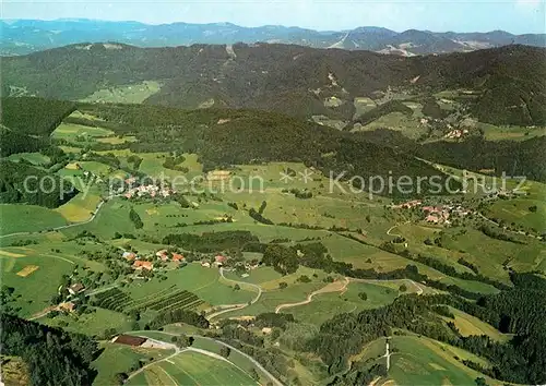AK / Ansichtskarte Raich Ried und Hohenegg Schwarzwald Fliegeraufnahme Raich