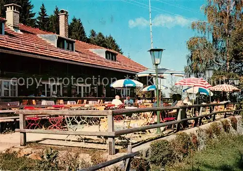 AK / Ansichtskarte Bad_Toelz Waldherralm Berggaststaette Terrasse Bad_Toelz