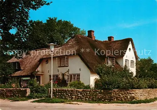 AK / Ansichtskarte Keitum_Sylt Altes Friesenhaus 18. Jhdt. Keitum Sylt