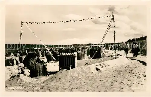 AK / Ansichtskarte Zinnowitz_Ostseebad Strand Zinnowitz_Ostseebad