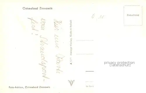 AK / Ansichtskarte Zinnowitz_Ostseebad Strand Zinnowitz_Ostseebad