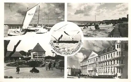AK / Ansichtskarte Kuehlungsborn_Ostseebad Moewe Segelboot  Kuehlungsborn_Ostseebad