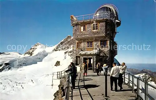 AK / Ansichtskarte Jungfraujoch Meteorologische Station Sphinx Jungfraujoch