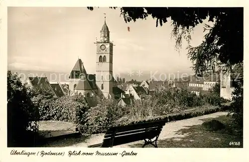 AK / Ansichtskarte ueberlingen_Bodensee Museum Garten ueberlingen Bodensee