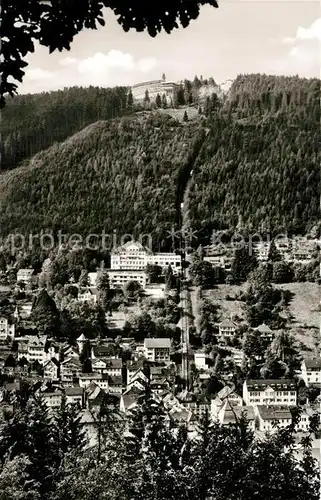 AK / Ansichtskarte Wildbad_Schwarzwald Sommerberg Wildbad_Schwarzwald