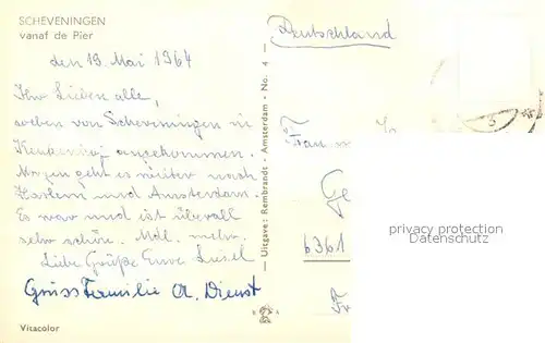 AK / Ansichtskarte Scheveningen Pier Scheveningen