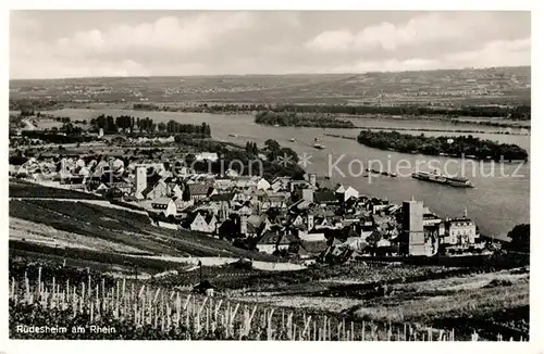 AK / Ansichtskarte Ruedesheim_Rhein  Ruedesheim Rhein