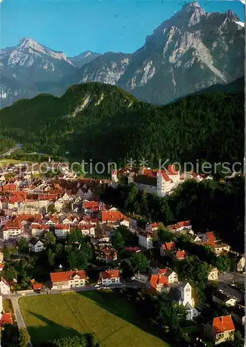 AK / Ansichtskarte Fuessen_Allgaeu Hoh. Straussberg Saeuling Fuessen Allgaeu