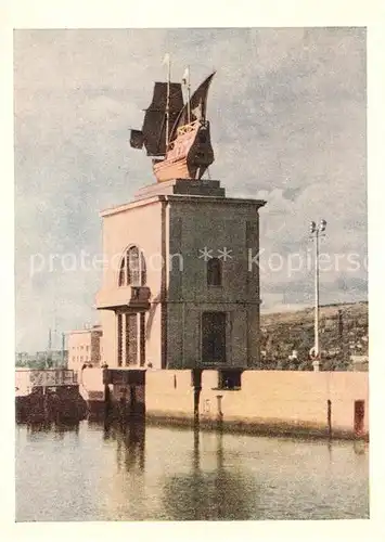 AK / Ansichtskarte Moscow_Moskva Schleuse Moscow Kanal Moscow Moskva