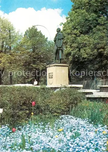 AK / Ansichtskarte Kaliningrad Schiller Denkmal Kaliningrad