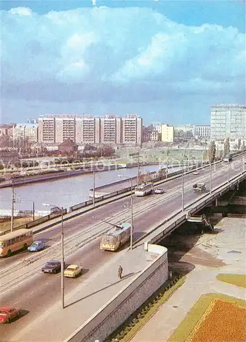 AK / Ansichtskarte Kaliningrad Bruecke Kaliningrad