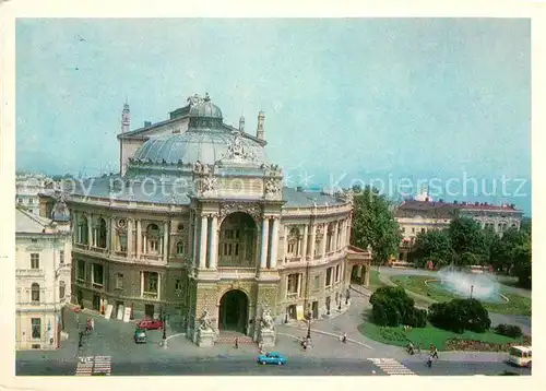 AK / Ansichtskarte Odessa_Odecca_Ukraine Theater Odessa_Odecca_Ukraine