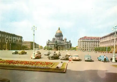 AK / Ansichtskarte St_Petersburg_Leningrad St. Isaak Square St_Petersburg_Leningrad