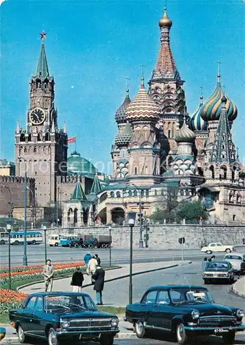 AK / Ansichtskarte Moscow_Moskva Kremlin Kathedrale Moscow Moskva