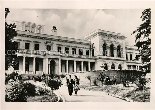 AK / Ansichtskarte Jalta_Ukraine Sanatorium Liwadija Jalta Ukraine