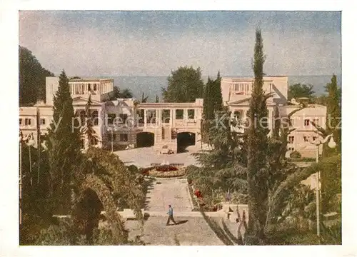 AK / Ansichtskarte Sotschi Sanatorium Prawda Sotschi