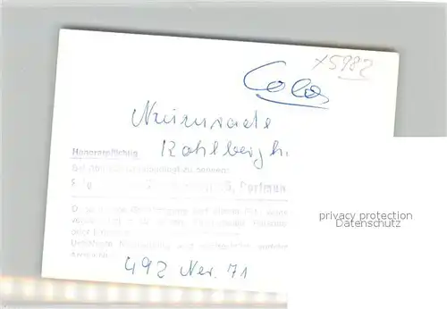 AK / Ansichtskarte Neuenrade Rohlberghaus Neuenrade