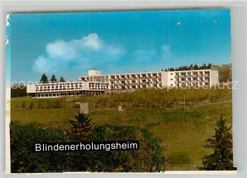 AK / Ansichtskarte Valbert Blindenerholungsheim Valbert