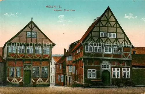 AK / Ansichtskarte Moelln_Lauenburg Museum Altes Haus Moelln_Lauenburg