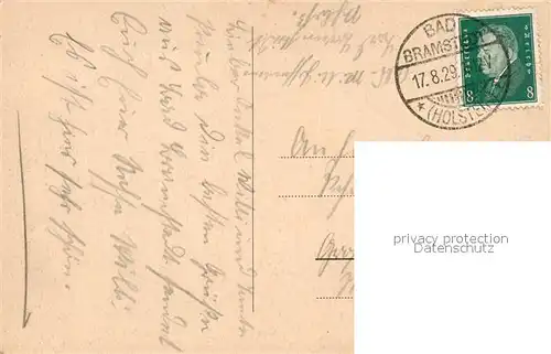 AK / Ansichtskarte Bad_Bramstedt Panorama Kirchturm Bad_Bramstedt