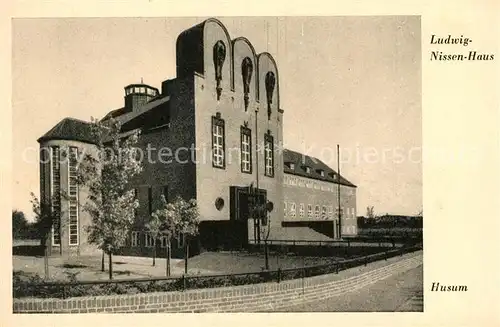 AK / Ansichtskarte Husum_Nordfriesland Ludwig Nsisen Haus Husum_Nordfriesland