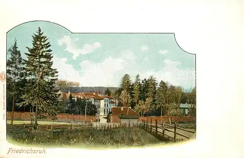 AK / Ansichtskarte Friedrichsruh_Hamburg Panorama Friedrichsruh Hamburg