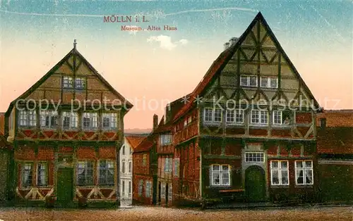 AK / Ansichtskarte Moelln_Lauenburg Museum Altes Haus Moelln_Lauenburg
