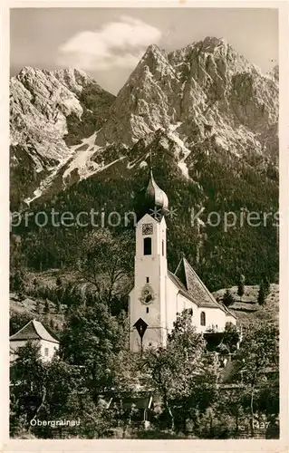 AK / Ansichtskarte Obergrainau Kirche Obergrainau