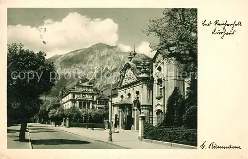 AK / Ansichtskarte Bad_Reichenhall Kurhaus Bad_Reichenhall