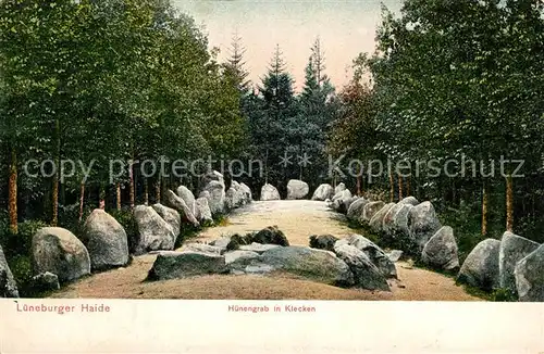 AK / Ansichtskarte Klecken Huenengrab Klecken