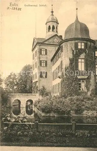 AK / Ansichtskarte Eutin Grossherzogliches Schloss Eutin