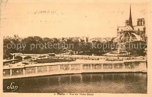 AK / Ansichtskarte Paris Notre Dame Paris