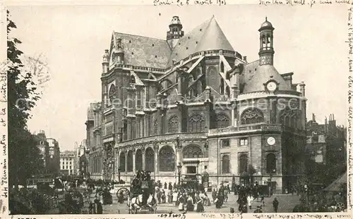 AK / Ansichtskarte Paris Kirche Paris