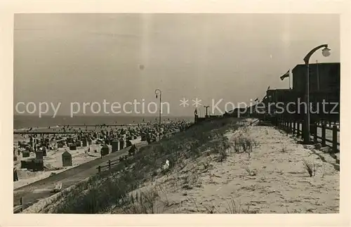 AK / Ansichtskarte Wangerooge_Nordseebad Strand Wangerooge_Nordseebad