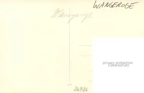 AK / Ansichtskarte Wangerooge_Nordseebad Strand Wangerooge_Nordseebad