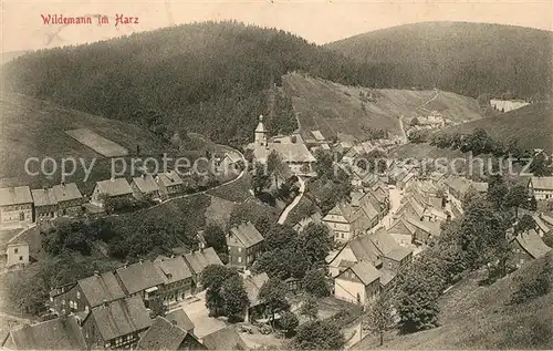 AK / Ansichtskarte Wildemann Panorama Wildemann
